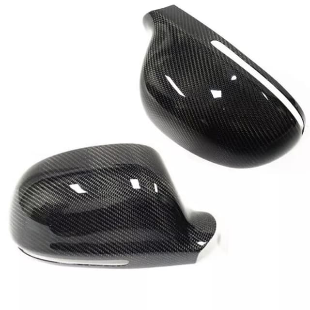  Carbon Fiber For Audi A4 B8 A3 S3 RS3 Q3 A5 A6L S8 Exterior Side Mirror Covers